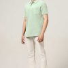 Top Wear Halfmoon | Classic Lt. Green Polo