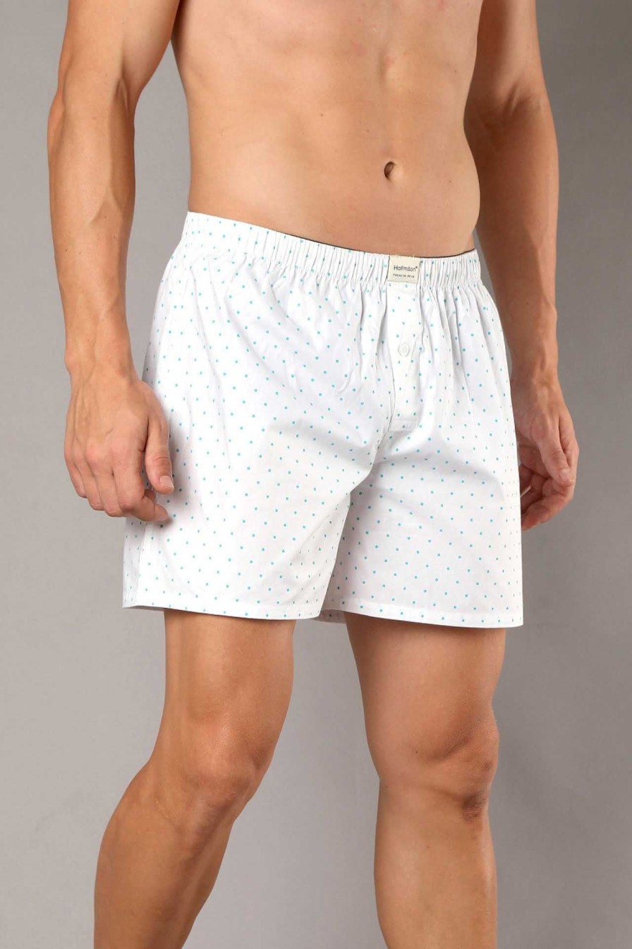 Bottom Wear Halfmoon | Cotton Boxer "Dots"