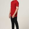 Top Wear Halfmoon | Classic Red Polo