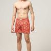 Peculiar Halfmoon | Cotton Boxer "Red-F4"