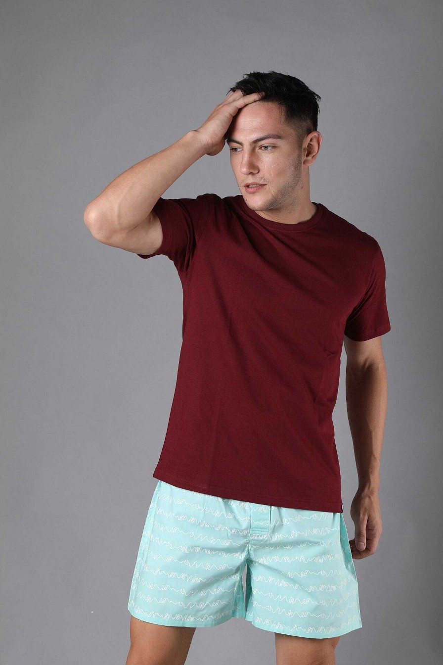 Peculiar Halfmoon | Cotton Boxer "Wave"