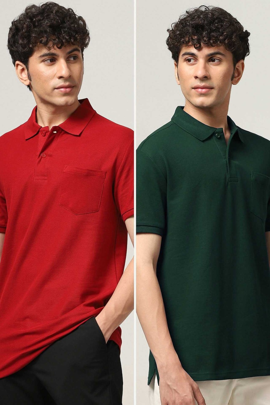 Top Wear Halfmoon | Polo Combo Rg – Pack Of 2