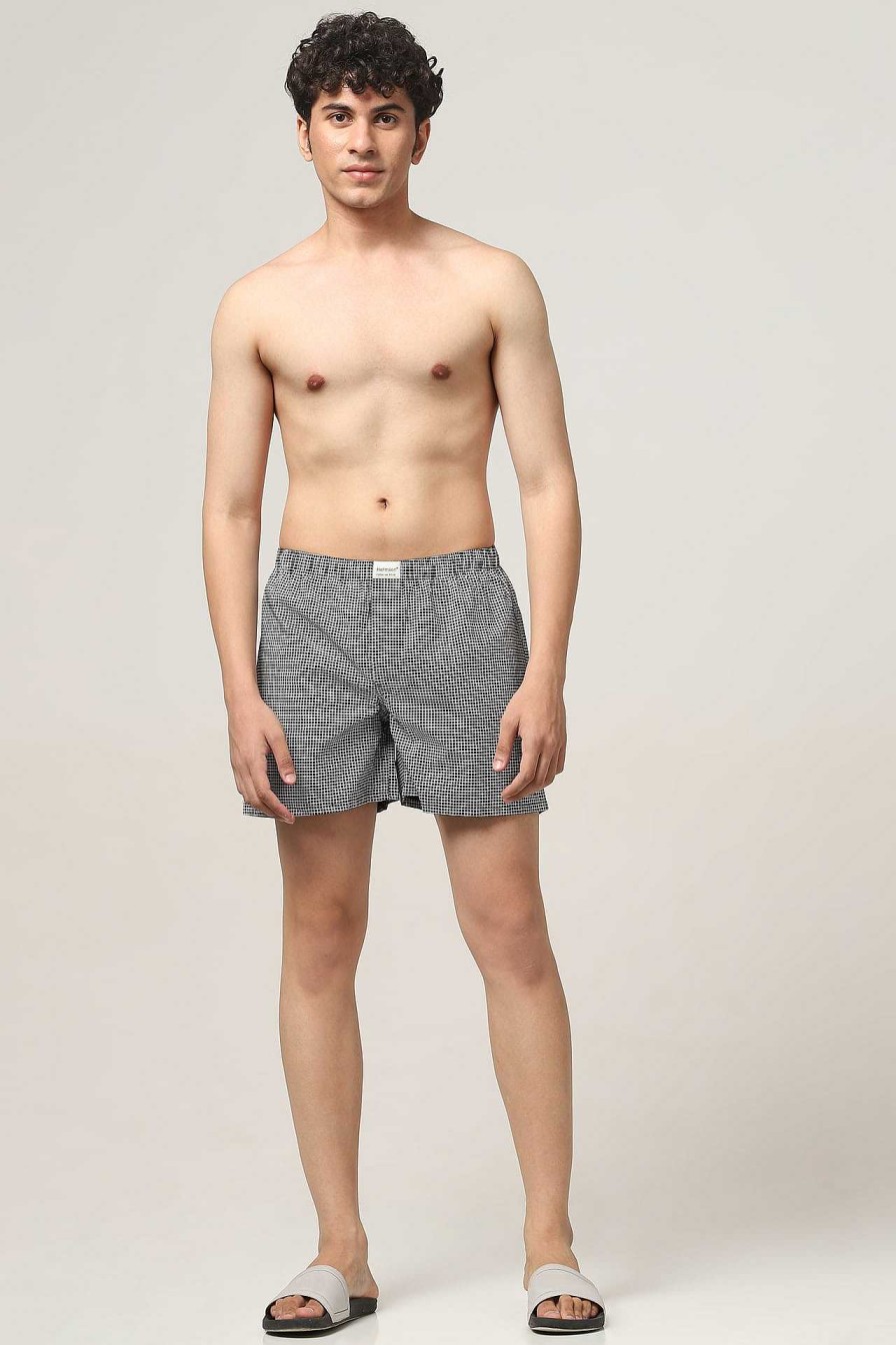 Bottom Wear Halfmoon | Cotton Boxer "Wt Check"