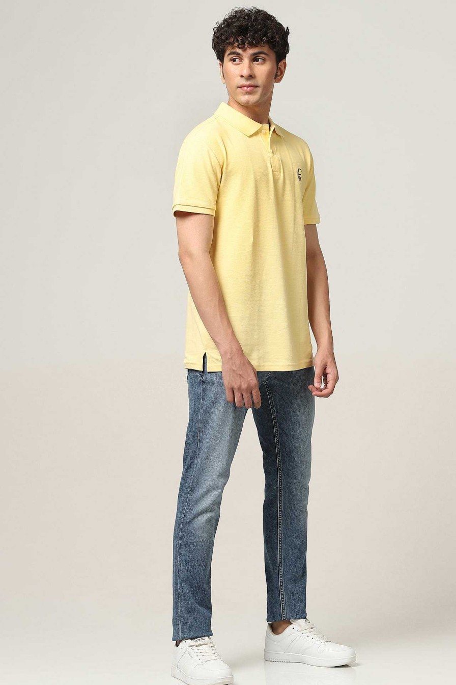 Top Wear Halfmoon | Knitted Lemon Polo