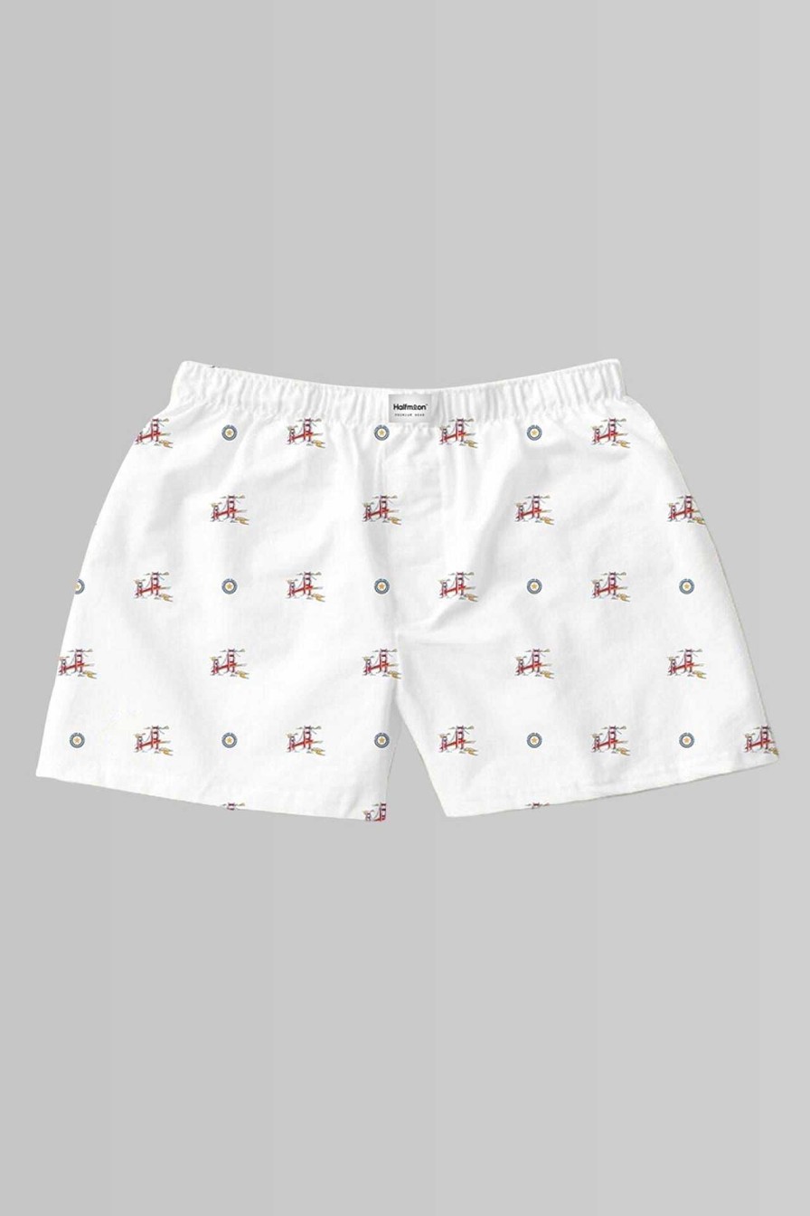 Premium Halfmoon | Cotton Boxer " London Wt"