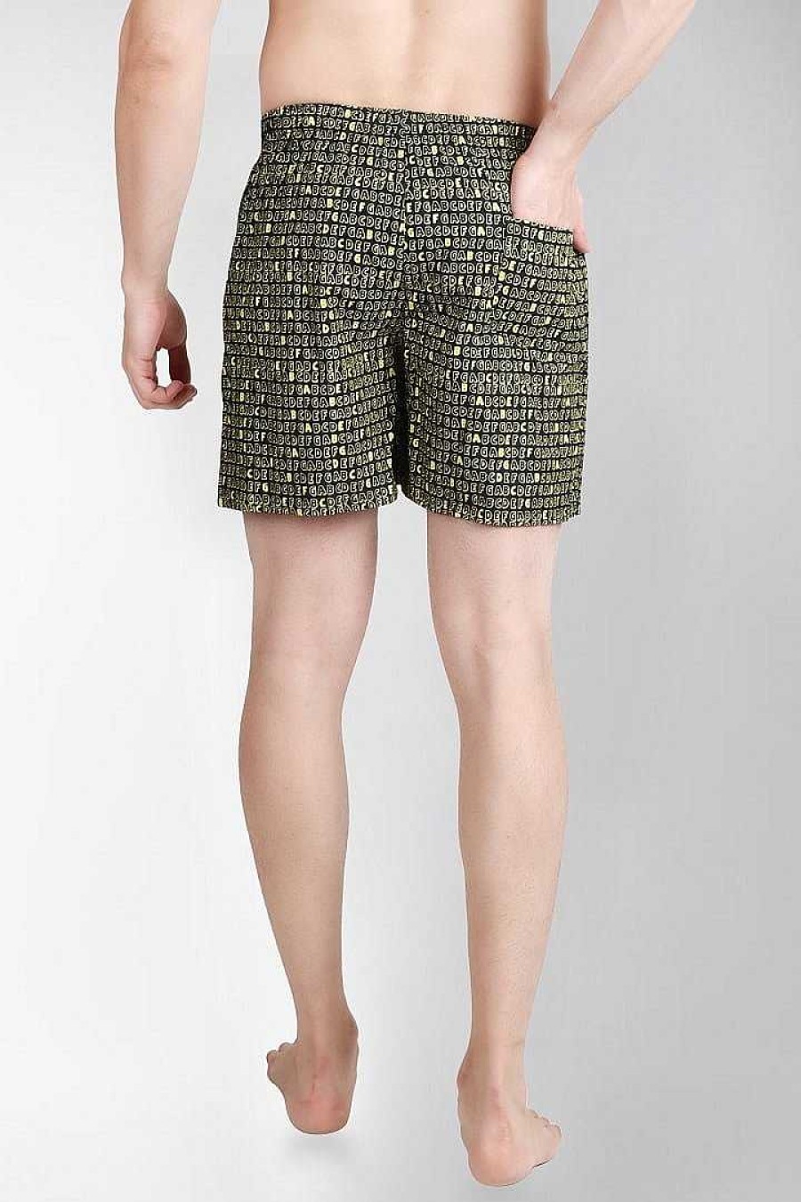 Bottom Wear Halfmoon | Cotton Boxer "Abcd"