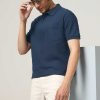 Top Wear Halfmoon | Classic Blue Polo